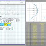 Anchored Sheet Pile Wall Design Spreadsheet 2