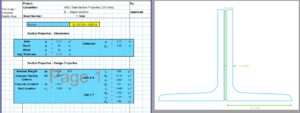 Angle Section Properties Calculator - AISC 2L