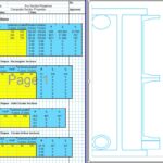 Built Up Section Properties Calculator Spreadsheet - Built Up1