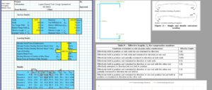 C Purlin Design Spreadsheet - 1