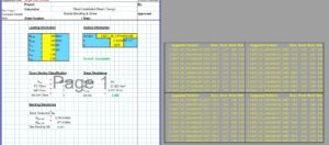 Castellated Beam Design Spreadsheet - I BBS