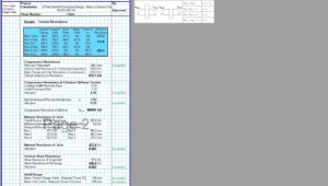 Moment Connection Design Spreadsheet - Web Compression Stiffeners 3