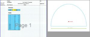 Solid Circle Moment of Inertia Calculator - Solid Semi Circle