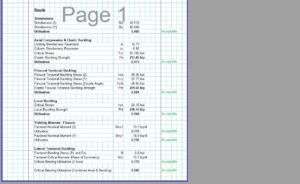 Steel Angle Design Spreadsheet - AISC Double Compression & Bending2