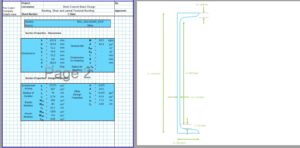 Steel Channel Design Spreadsheet - RSC