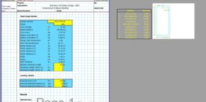 Steel Column Design Spreadsheet - AISC Box HSS1
