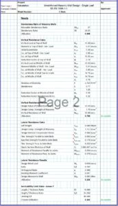 Masonry Wall Design Spreadsheet 04