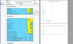 Reinforced Masonry Wall Design Spreadsheet 04