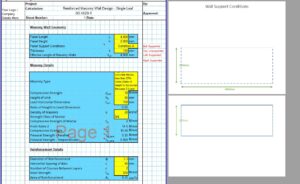 Reinforced Masonry Wall Design Spreadsheet 07
