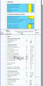 Load Bearing Wall Design Spreadsheet 05
