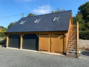 Oak Framed Garage Plans