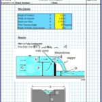 0148 - V Notch Weir Calculator Spreadsheet3