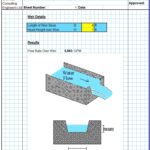 0151 - Trapezoidal Weir Calculator Spreadsheet1