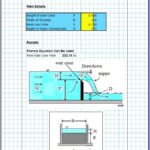 0153 - Sharp Crested Weir Flow Calculator Spreadsheets8